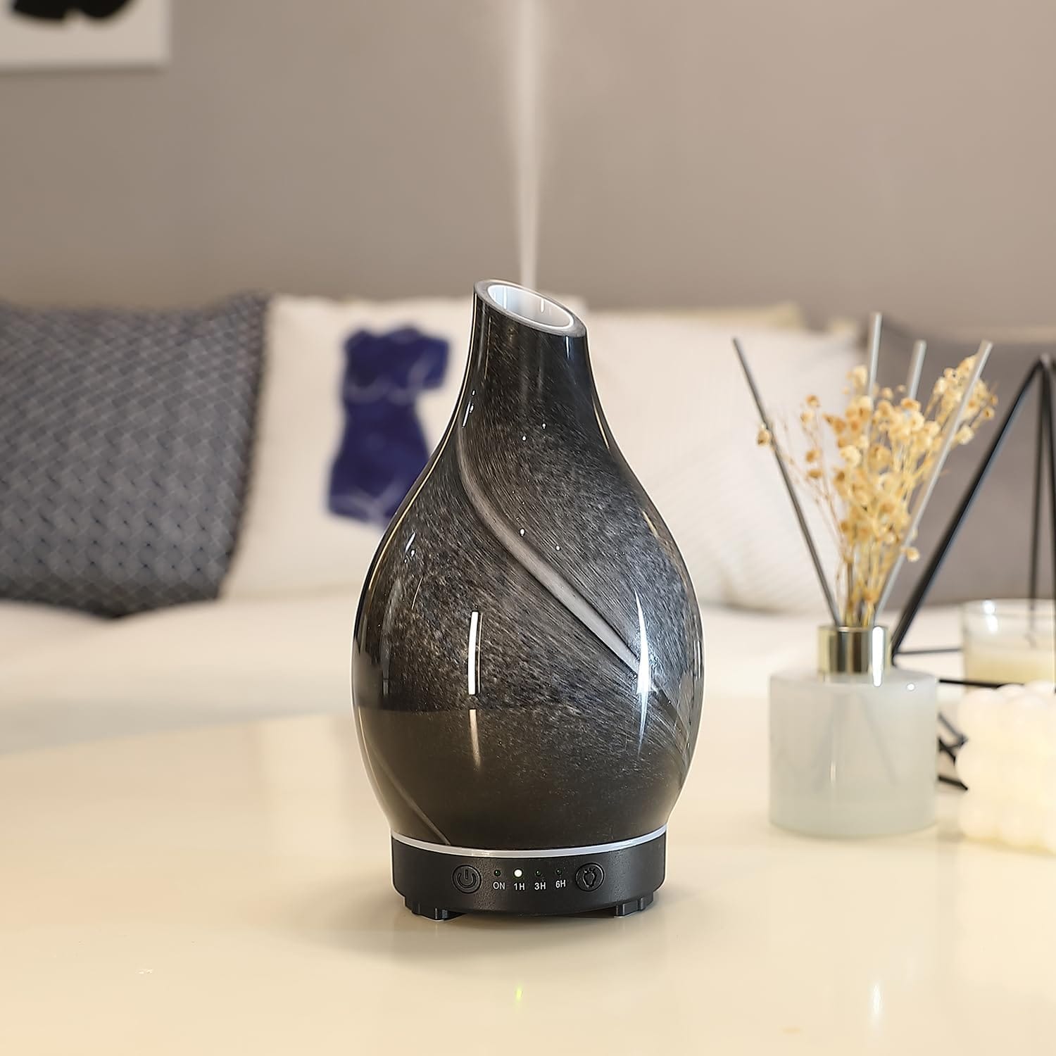 Glass Essential Oil Diffuser for relaxation and ambiance
