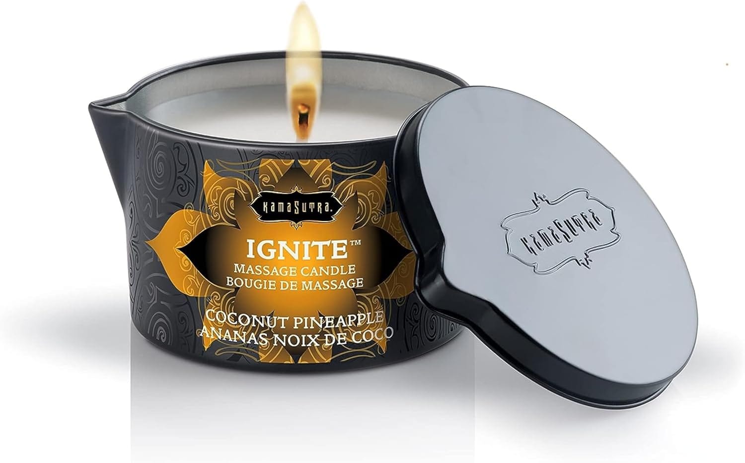 Coconut Pineapple Melt Massage Candle
